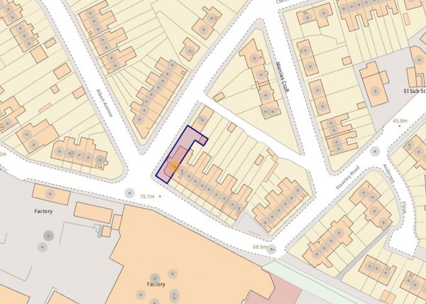 Floorplan for Chesterfield Avenue, New Whittington, Chesterfield