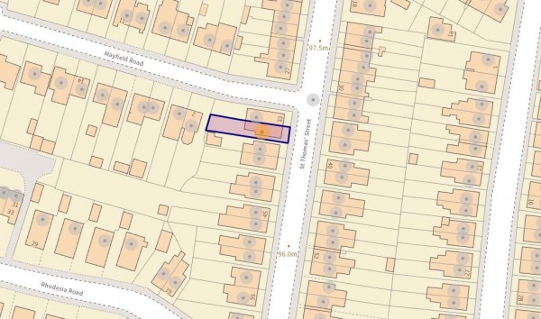 Floorplan for St. Thomas Street, Brampton, Chesterfield