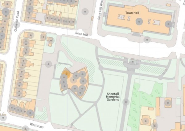 Floorplan for Knightsbridge Court, West Bars, Chesterfield