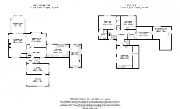 Floorplan for Wash House Lane, Chatsworth Road, Chesterfield