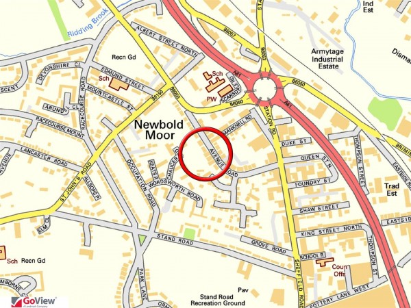 Floorplan for Avenue Road, Chesterfield