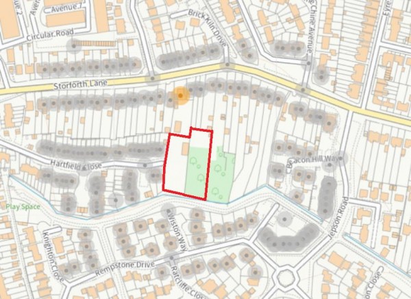 Floorplan for Land to the rear of Storforth Lane, Hasland, Chesterfield