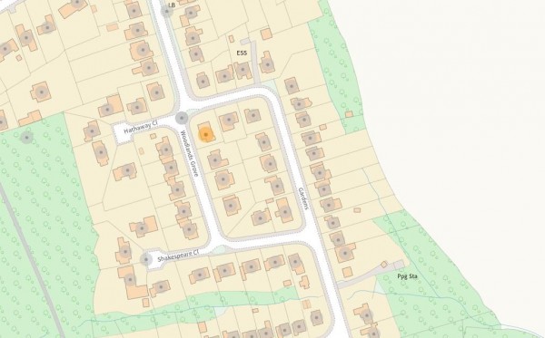 Floorplan for Woodland Grove, Old Tupton, Chesterfield