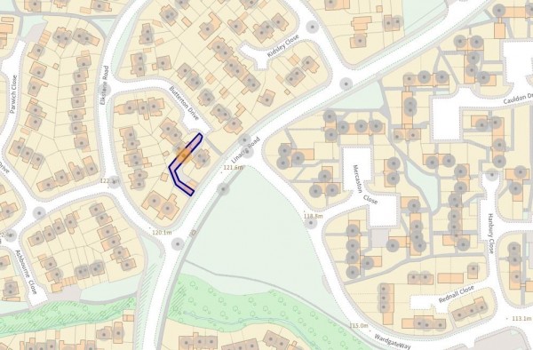 Floorplan for Butterton Drive, Chesterfield