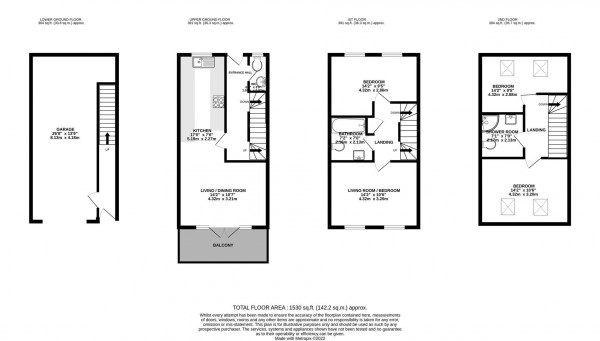 Floorplan for Newbold Road, Chesterfield