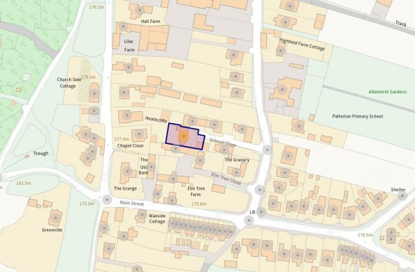 Floorplan for School Close, Palterton, Chesterfield