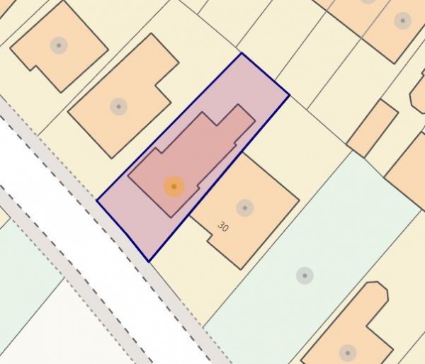 Floorplan for Lansbury Avenue, Pilsley, Chesterfield