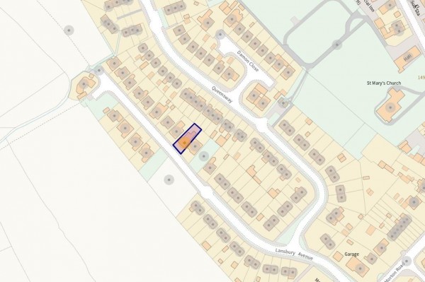 Floorplan for Lansbury Avenue, Pilsley, Chesterfield