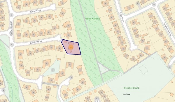 Floorplan for Raneld Mount, Walton, Chesterfield