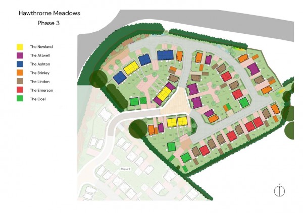 Floorplan for Hawthorne Meadows, Chesterfield Rd, Barlborough