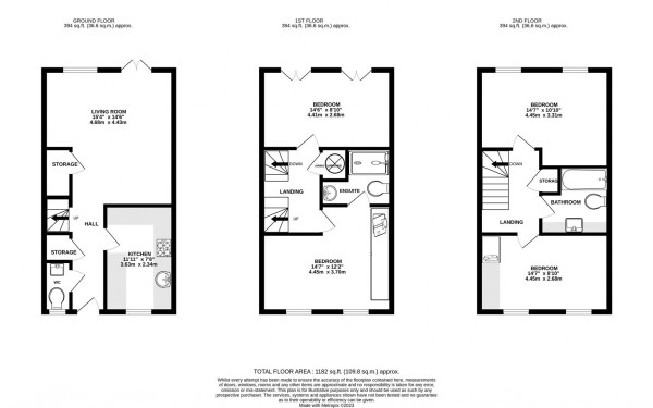 Floorplan for Wilden Croft, Brimington, Chesterfield