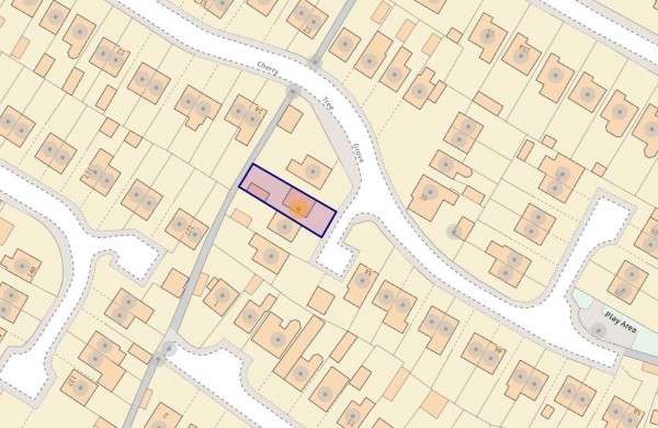 Floorplan for Cherry Tree Grove, North Wingfield, Chesterfield