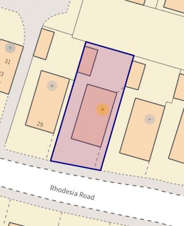 Floorplan for Rhodesia Road, Brampton, Chesterfield