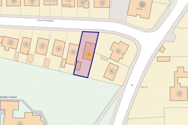 Floorplan for Church Meadows, Calow, Chesterfield