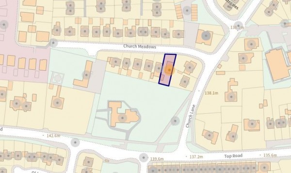 Floorplan for Church Meadows, Calow, Chesterfield