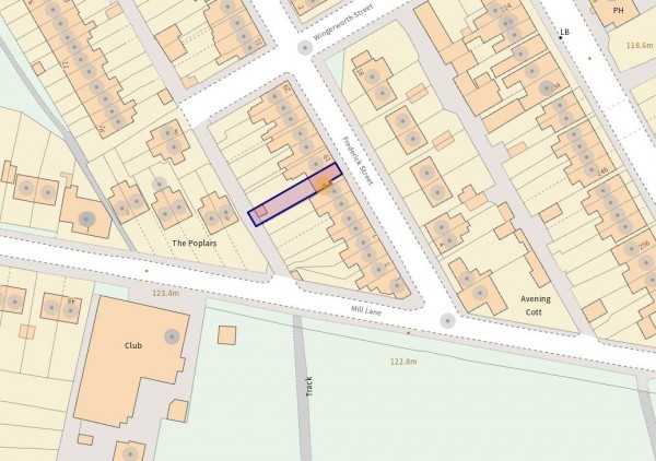 Floorplan for Frederick Street, Grassmoor, Chesterfield