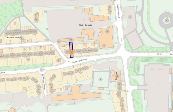 Floorplan for Boythorpe Avenue, Boythorpe, Chesterfield