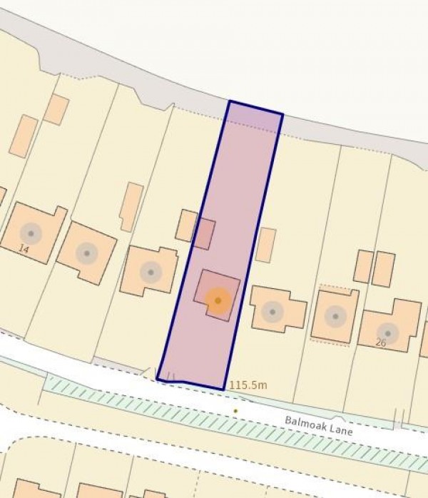 Floorplan for Balmoak Lane, Tapton, Chesterfield
