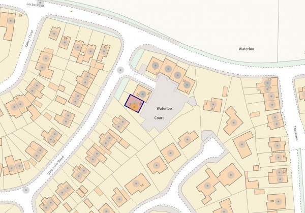 Floorplan for Waterloo Court, Lower Pilsley, Chesterfield