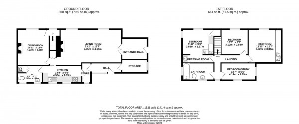 Floorplan for Station Road, Scarcliffe, Chesterfield