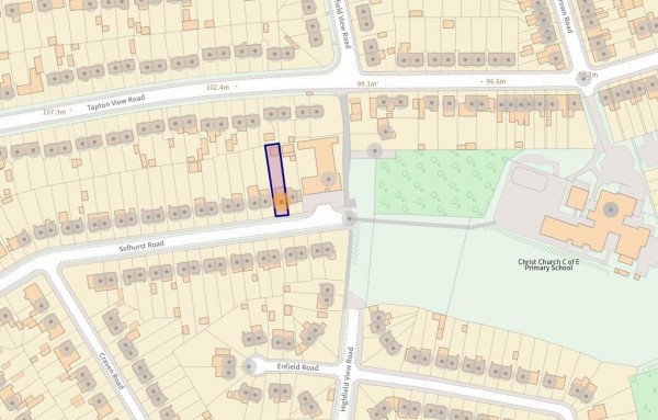 Floorplan for Selhurst Road, Newbold, Chesterfield