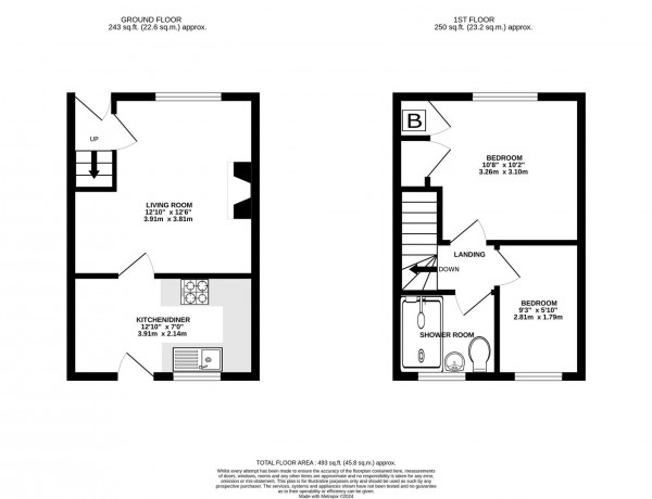 Floorplan for Firvale Road, Walton, Chesterfield