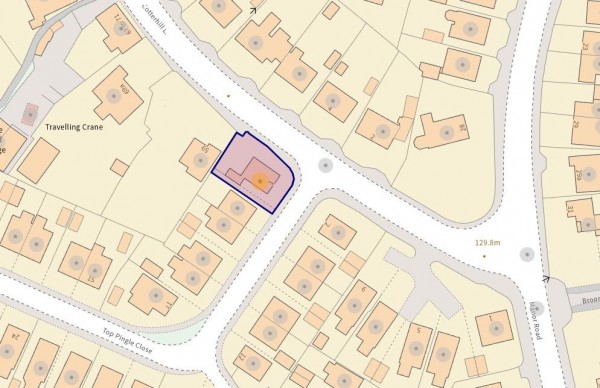 Floorplan for Top Pingle Close, Brimington, Chesterfield