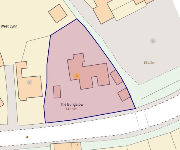Floorplan for West End, Barlborough, Chesterfield