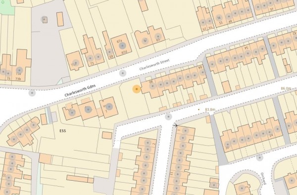 Floorplan for Charlesworth Street, Bolsover, Chesterfield