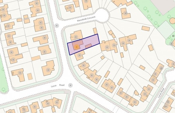 Floorplan for Mansfeldt Road, Chesterfield
