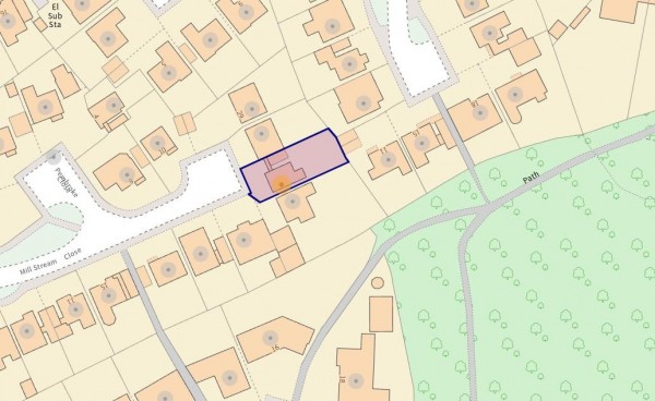 Floorplan for Mill Stream Close, Chesterfield
