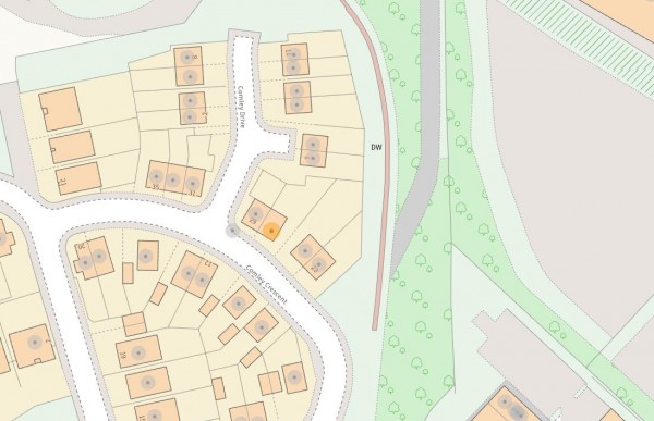 Floorplan for Comley Crescent, Chesterfield