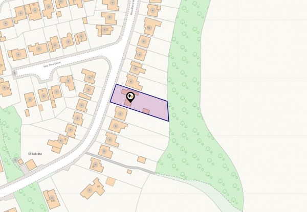 Floorplan for Woodland Way, Old Tupton, Chesterfield