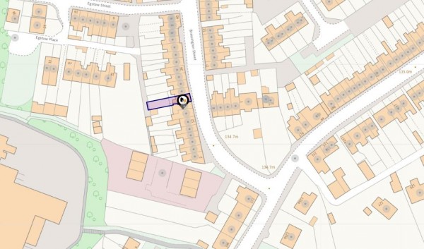 Floorplan for Brassington Street, Clay Cross, Chesterfield