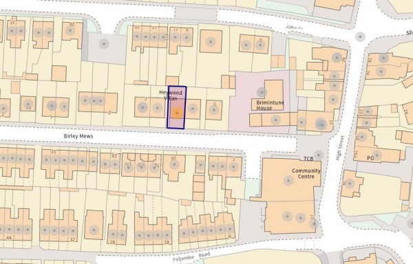 Floorplan for Heywood Villas, Heywood Street, Brimington, Chesterfield