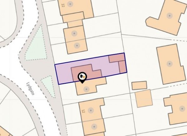 Floorplan for Lydgate Drive, Wingerworth, Chesterfield