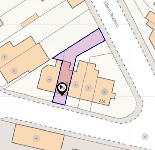 Floorplan for South Street North, New Whittington, Chesterfield
