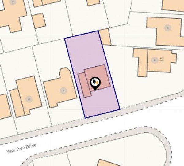 Floorplan for Yew Tree Drive, Old Tupton, Chesterfield
