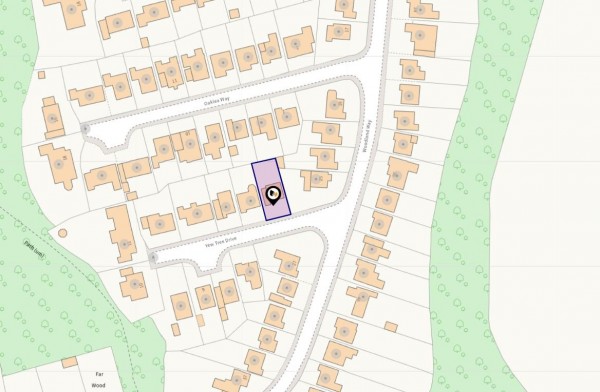 Floorplan for Yew Tree Drive, Old Tupton, Chesterfield