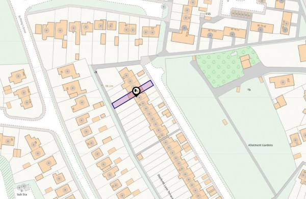 Floorplan for Storforth Lane Terrace, Hasland, Chesterfield