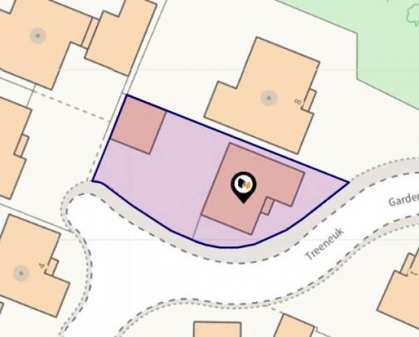 Floorplan for Treeneuk Gardens, Ashgate, Chesterfield