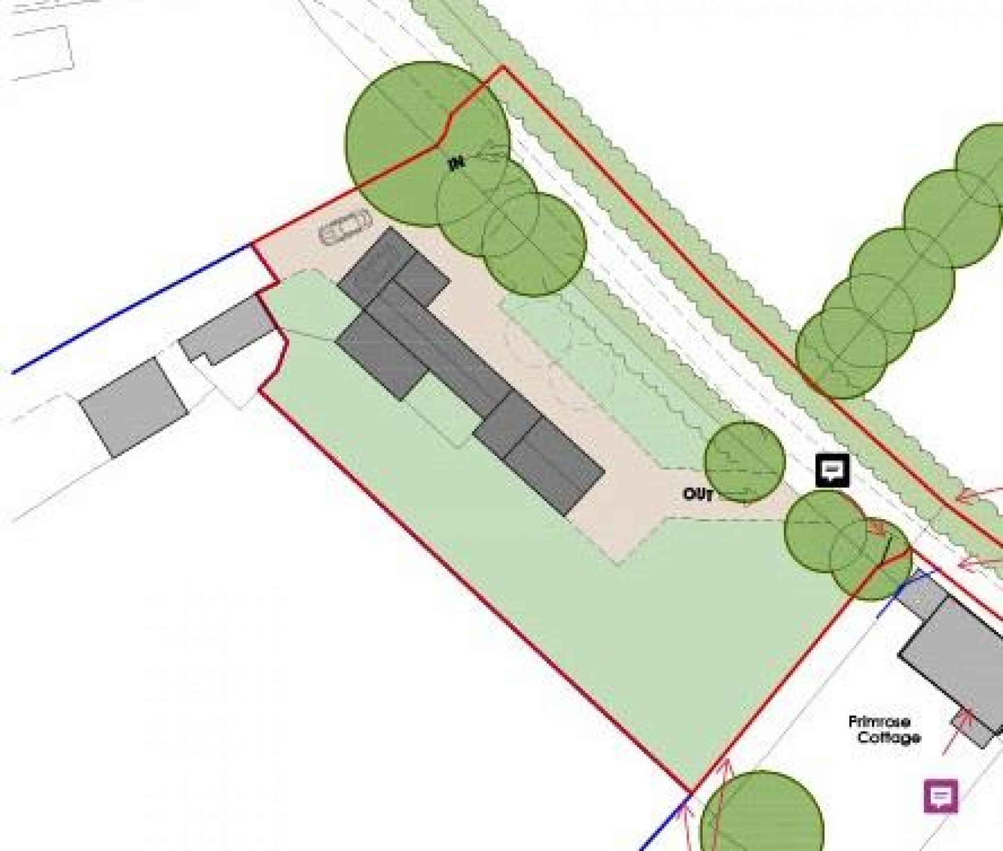 Development Site at The Stables, Dark Lane, Calow, Chesterfield