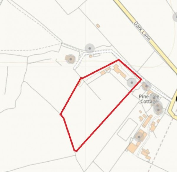Floorplan for Development Site at The Stables, Dark Lane, Calow, Chesterfield