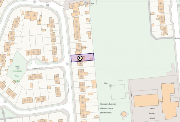 Floorplan for Heather Avenue, Heath, Chesterfield
