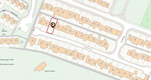 Floorplan for Cromford Close, North Wingfield, Chesterfield