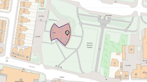 Floorplan for Knightsbridge Court, West Bars, Chesterfield