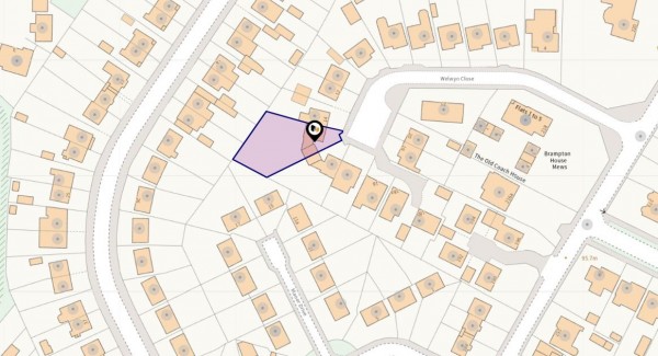 Floorplan for Welwyn Close, Ashgate, Chesterfield