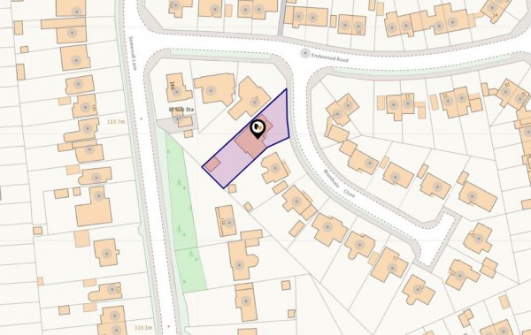 Floorplan for Woodvale Close, Somersall, Chesterfield