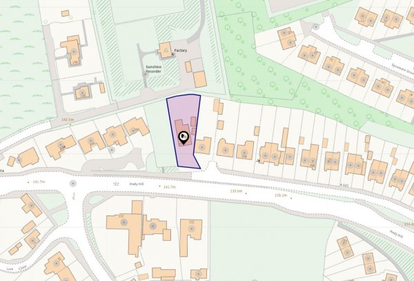 Floorplan for Hady Hill, Hady, Chesterfield